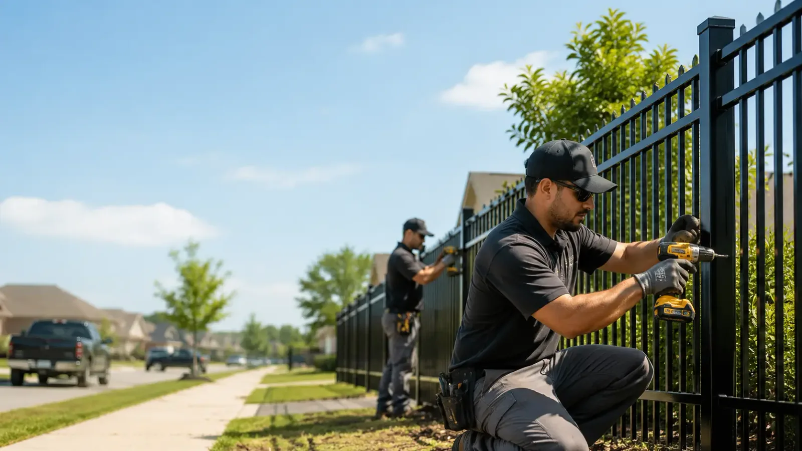 Metal Fence Installation in Lake Clear, NY